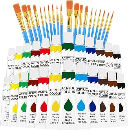 Acrylic Paint Set (12 Colors) product