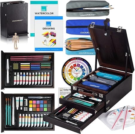 COLOUR BLOCK Mixed Media Art Supplies Kit product